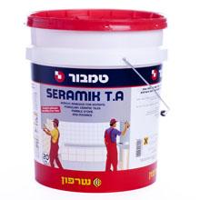 טיט אקרילי דבק שרמיק 20 ק"ג TA מבית טמבור